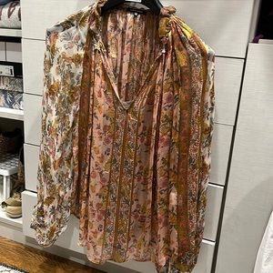 LOVE SAM blouse with built in camisole- worn once